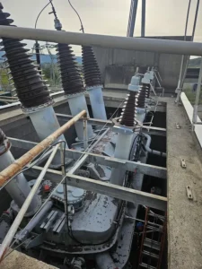 Assujettissement d’un transformateur HTB par renforcement structurel et inspection technique